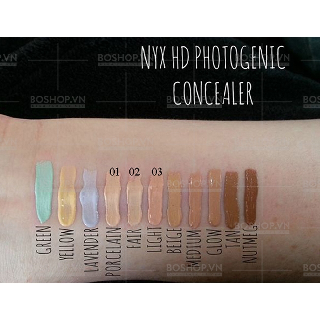 Kem Che Khuyết Điểm NYX HD Studio Photogenic Concealer