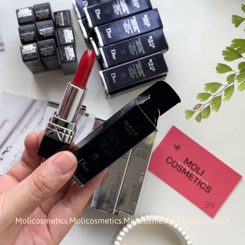 Set D.ior 3 món fullbox 999 satin, 038 maximizer, dưỡng mi