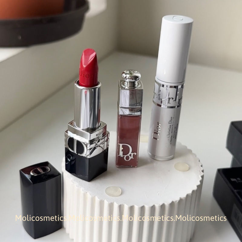 Set D.ior 3 món fullbox 999 satin, 038 maximizer, dưỡng mi