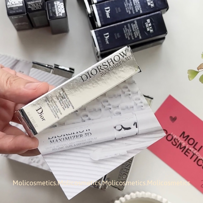 Set D.ior 3 món fullbox 999 satin, 038 maximizer, dưỡng mi