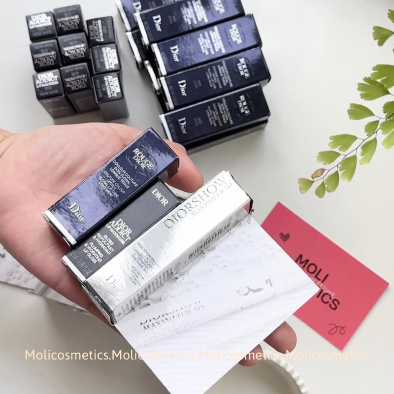 Set D.ior 3 món fullbox 999 satin, 038 maximizer, dưỡng mi