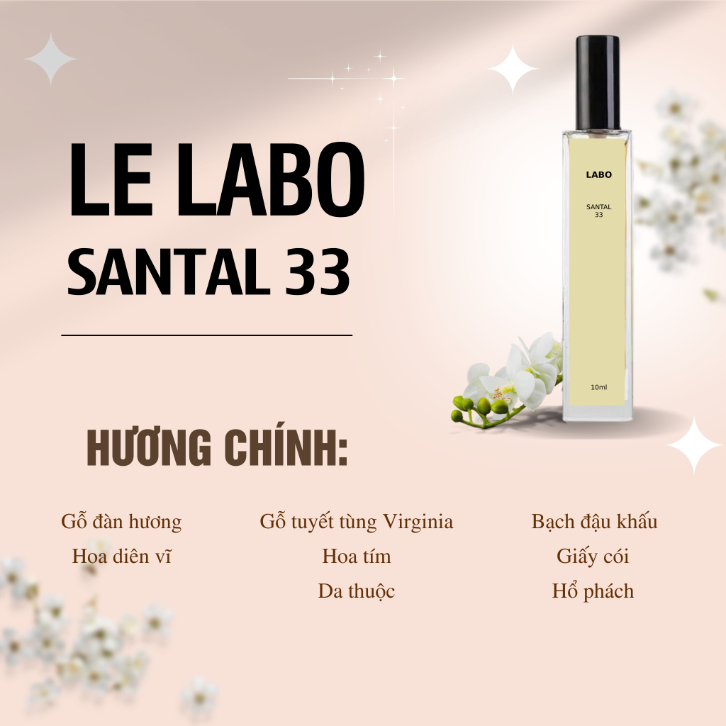 Nước hoa chiết Le Labo Santal 33