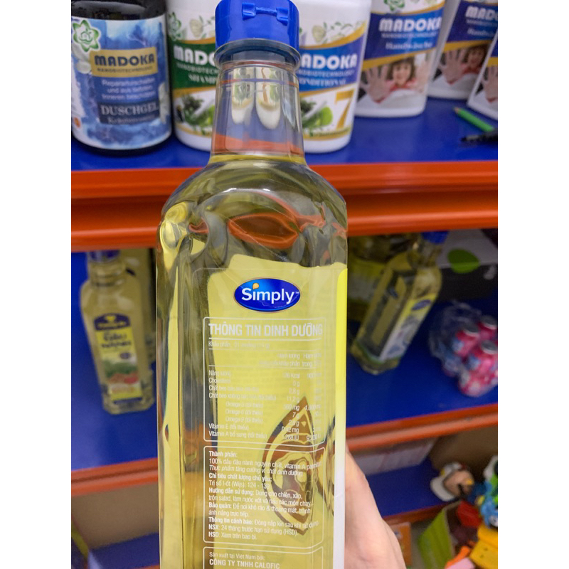 Hàng móp Simply 1L do vận chuyển