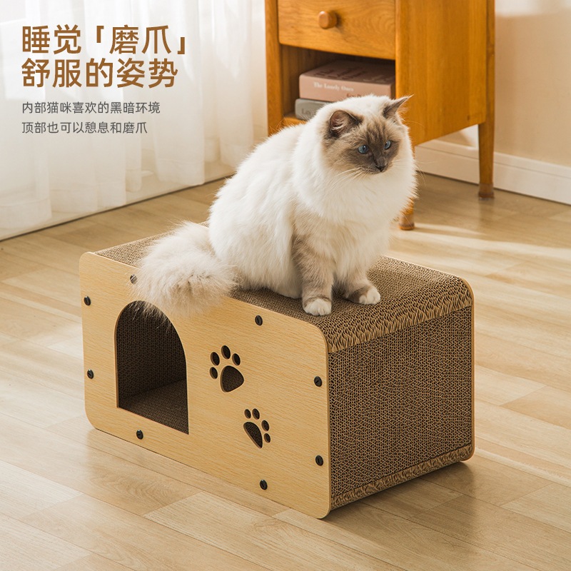 Nhà cào cho bé mèo