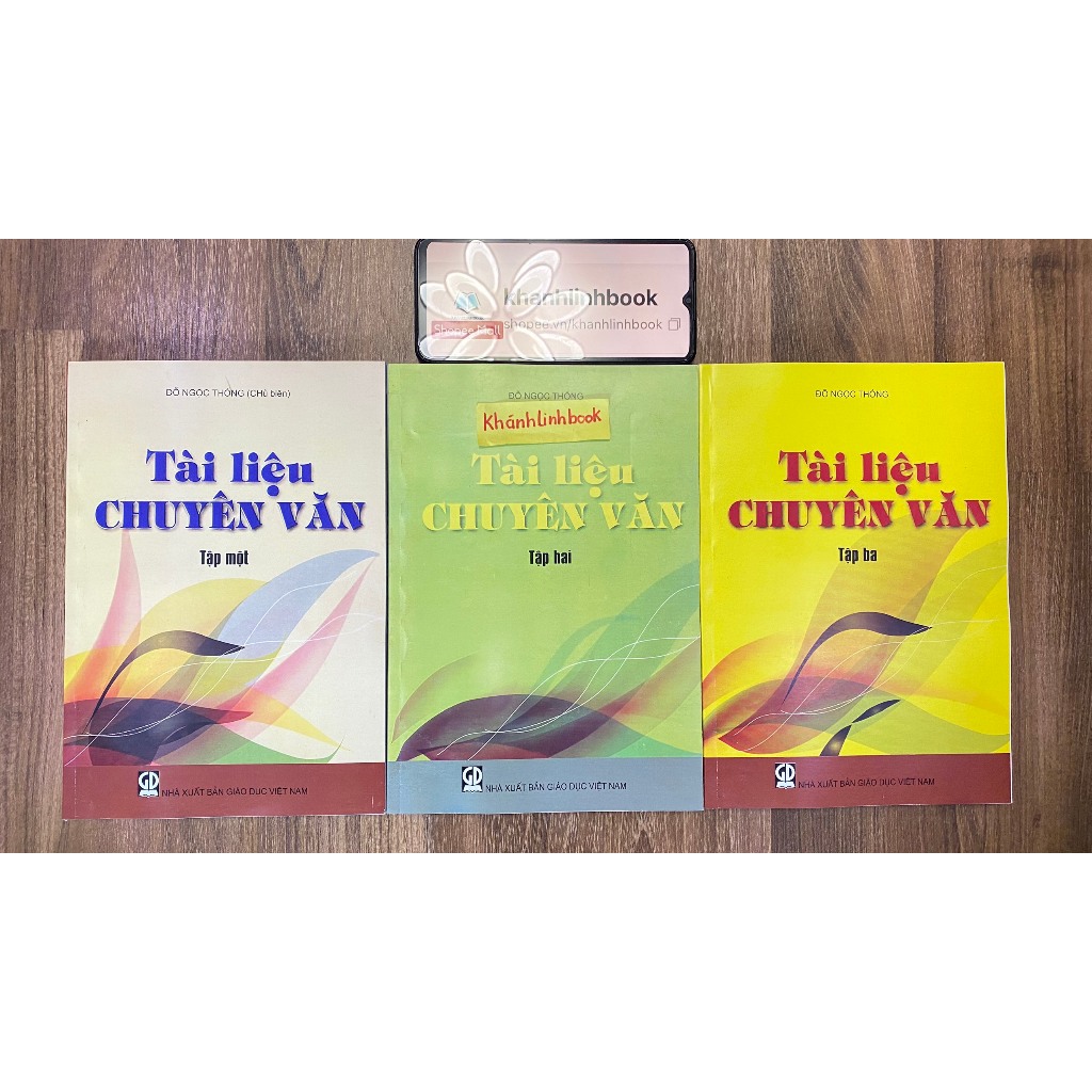 Sách - Combo 3 cuốn Tài liệu Chuyên Văn