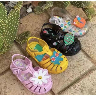 Rọ nhựa thơm melissa cho bé, dép rọ mùa hè siêu mềm và thoáng chân cho bé trai và gái
