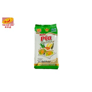 Bánh pía đậu xanh lá dứa sầu riêng trứng Tân Huê Viên (400G)