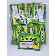 Kẹo ngậm giảm ho, mát họng TEPTALISSINE hộp 200 viên với tinh dầu bạc hà, tinh dầu tràm