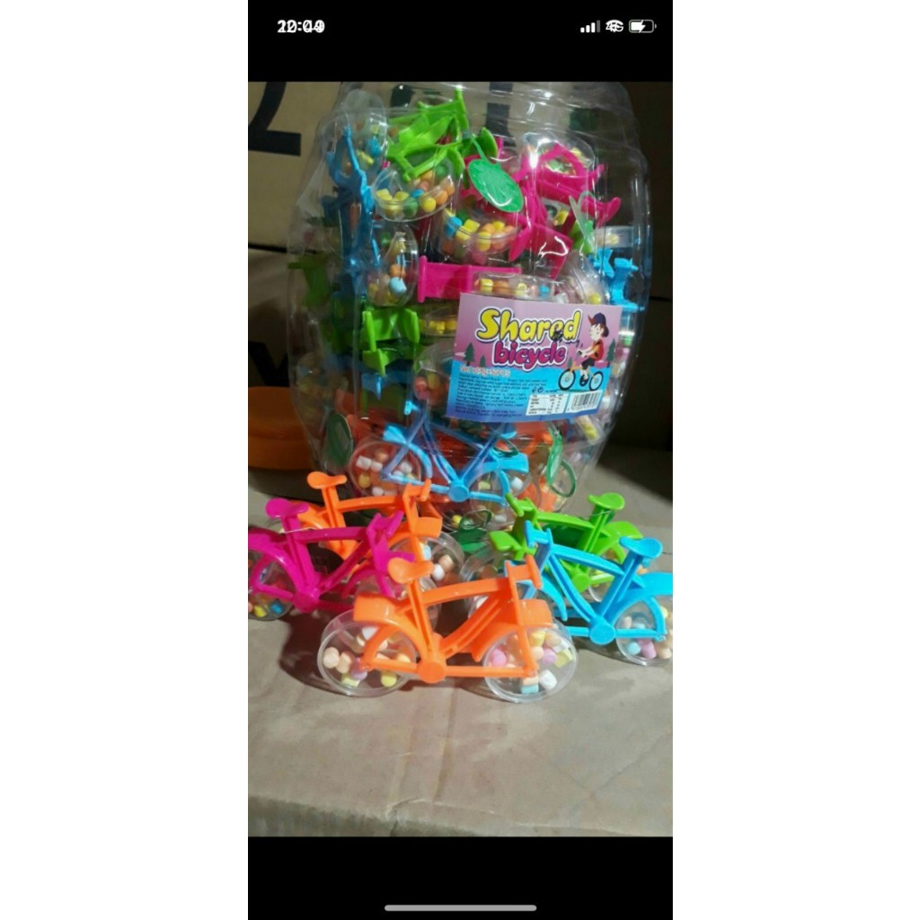 KẸO XE ĐẠP SIÊU NGON CHO BÉ-VỪA ĂN VỪA CHƠI-KẸO NHẬP KHẨU HÀNG NGON-ĐỒ ĂN VẶT CHO BÉ