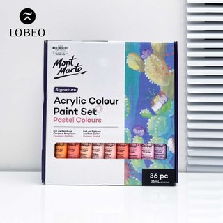 [SALE] Màu Acrylic Mont Marte Set Pastel 36ml