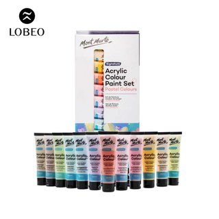 [SALE] Màu Acrylic Mont Marte Set Pastel 36ml