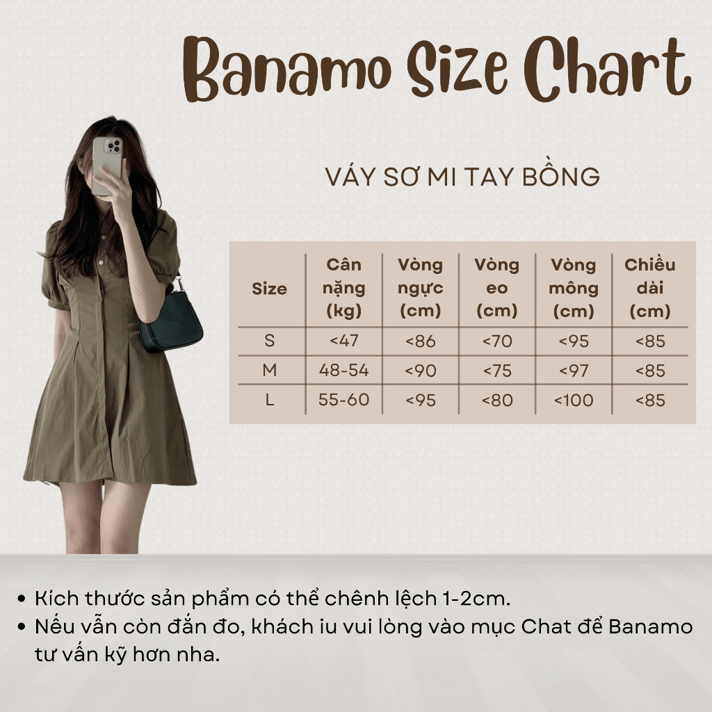 Váy sơ mi dáng suông tay bồng dáng dài chất thô mềm siêu đẹp váy sơ mi tay bồng 5918