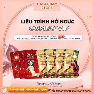 Combo siêu nở ngực VIP tăng vòng 1 từ thảo dược, tăng size ngực hiệu quả – Thảo Phạm Beauty