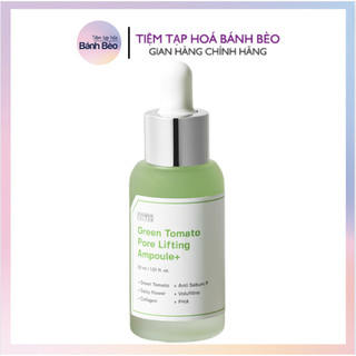 SERUM thu nhỏ lỗ chân lông cà chua xanh Sungboon Editor Tomato Pore Lifting Ampoule+ 30ml