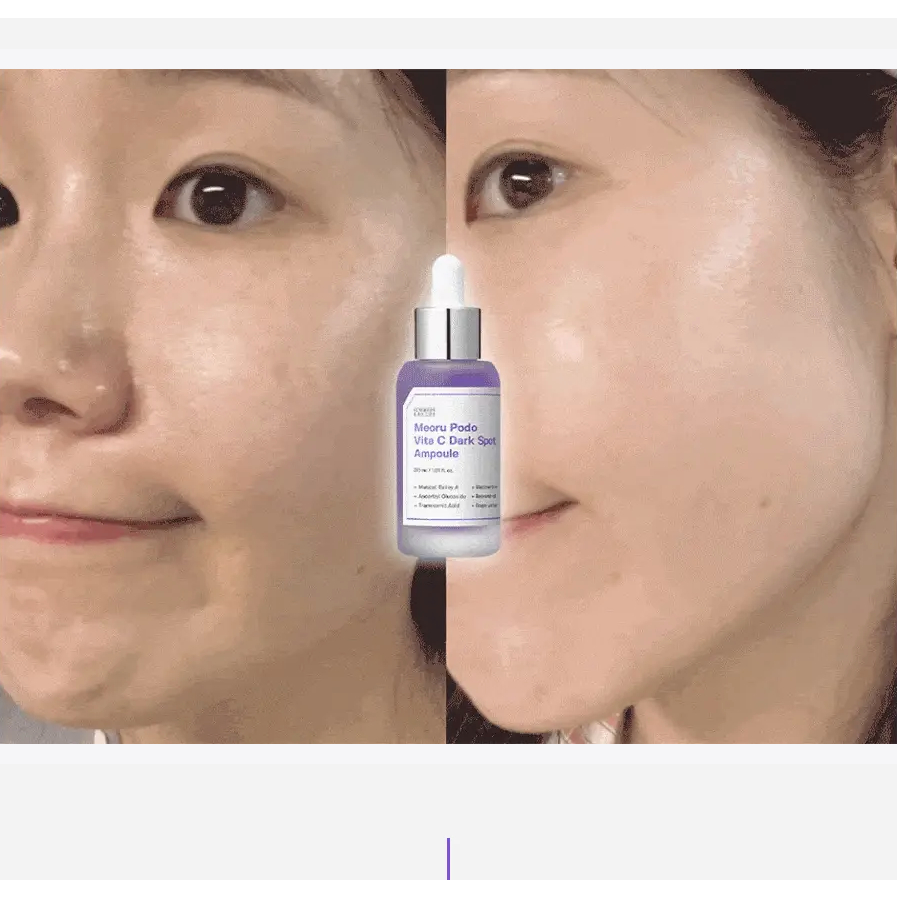 SERUM giảm thâm sạm mụn tàn nhang nho tím SUNGBOON EDITOR MEORU PODO VITA C DARK SPOT AMPOULE 30ml