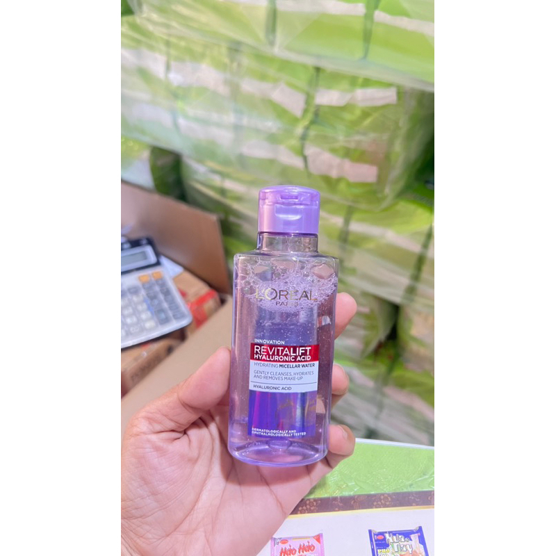 Nước tẩy trang cấp ẩm & kiềm dầu L'Oreal Paris