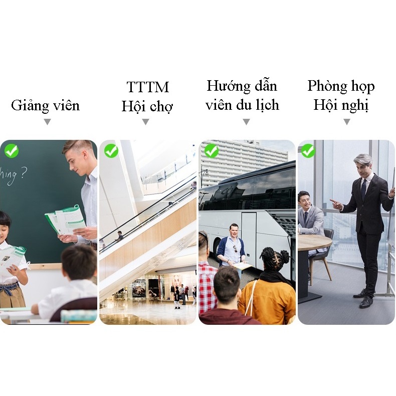 QZ COD Loa Trợ Giảng Hi Fi S-17 Công Suất Lớn Pin Trâu hỗ trợ đài FM MP3 có dây dành cho giáo viên