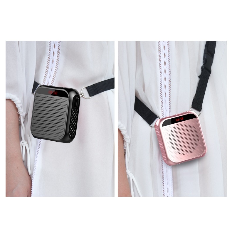 QZ COD Loa Trợ Giảng Hi Fi S-17 Công Suất Lớn Pin Trâu hỗ trợ đài FM MP3 có dây dành cho giáo viên