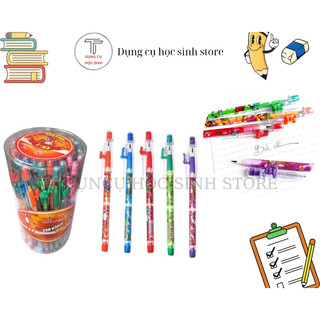 Lon 50 cái chì khúc ck1 hiệu gstar kèm gôm tiện lợi