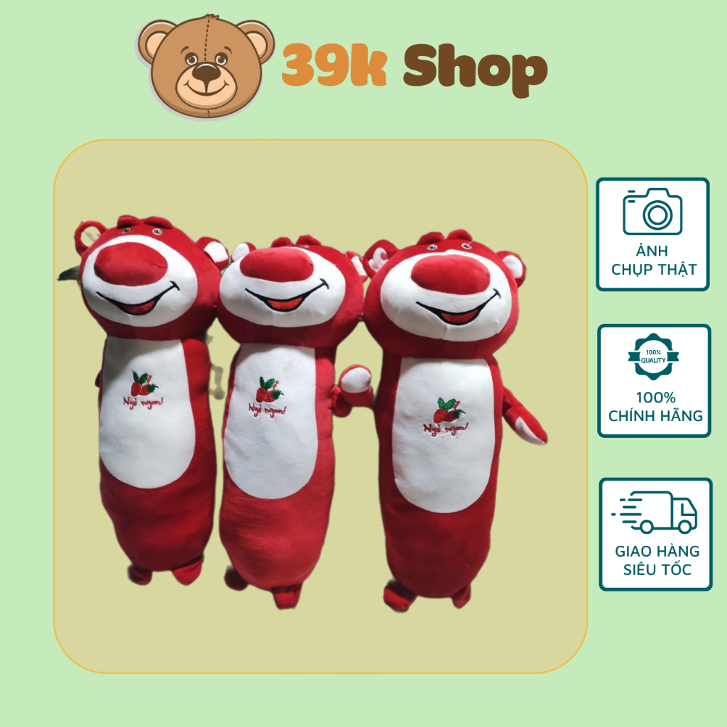 Gấu Ôm Ngủ Ngon Mềm Mại Dễ Thương Size 40 Làm Quà Tặng Trang Trí - Gấu Bông Đồng Giá