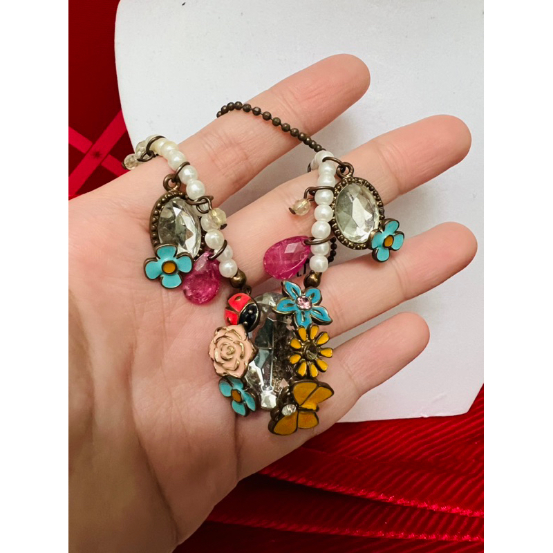 Thanh lý dây chuyền kim loại mix hạt