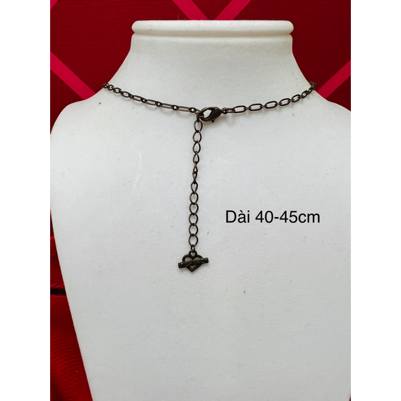 Thanh lý dây chuyền kim loại mix hạt