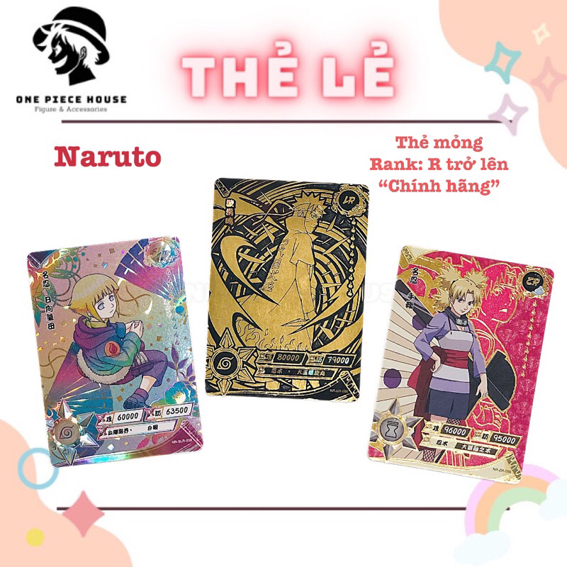 Thẻ nhân phẩm Naruto Kayou bản đặc biệt EX5