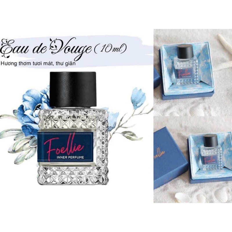 Nước Hoa Vùng Kín Foellie Hương Thơm Quyến Rũ, Lôi Cuốn, Lưu Hương Cực Lâu - 10ml