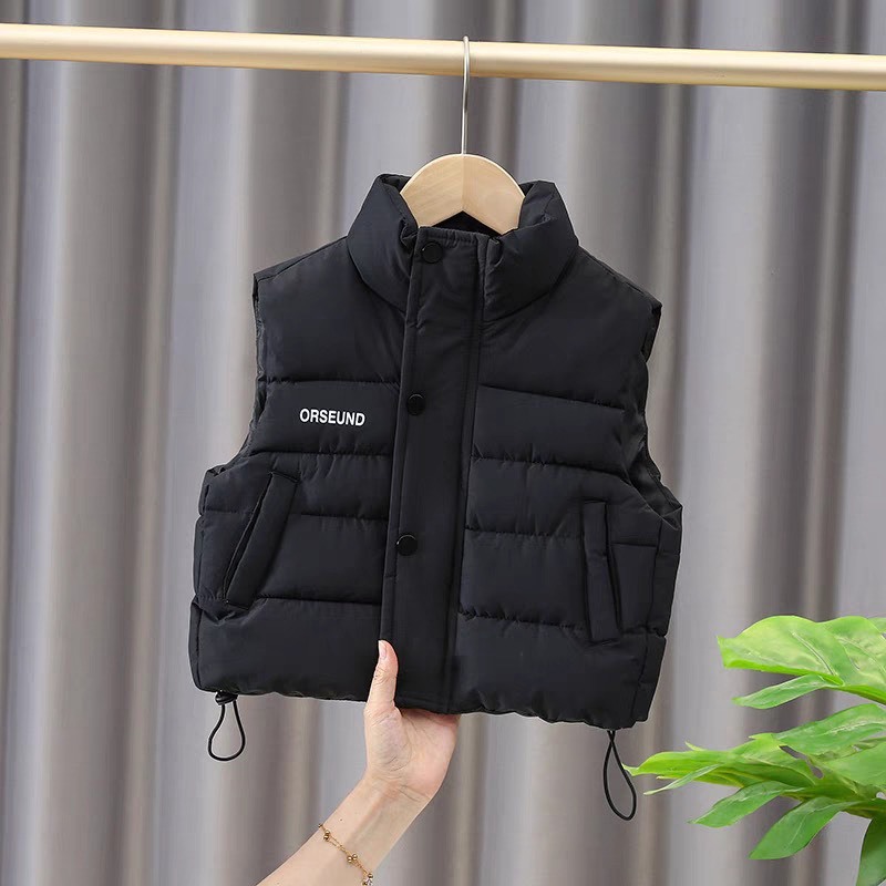 Áo phao gile cho bé, áo khoác gile cho bé trai, bé gái 8-20kg xinh xắn đáng yêu,giữ ấm tốt