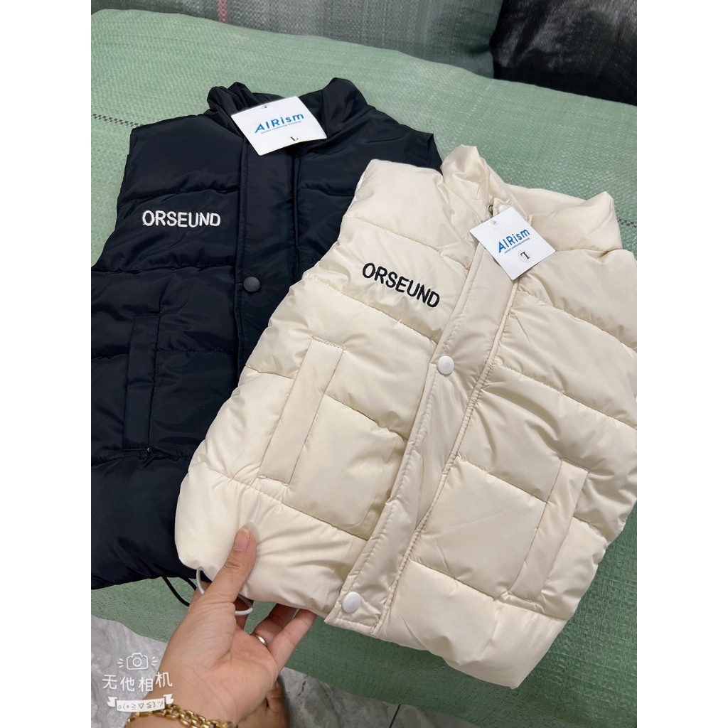 Áo phao gile cho bé, áo khoác gile cho bé trai, bé gái 8-20kg xinh xắn đáng yêu,giữ ấm tốt