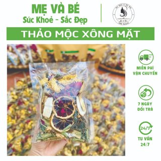 Xông mặt, Thảo dược xông mặt, Xông mặt thảo dược, Chăm sóc da mặt