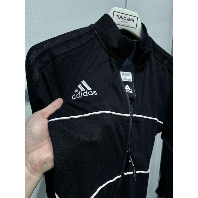 Bộ kéo khoá Adidas thu đông mẫu mới 2023, đồ bộ nam dài tay