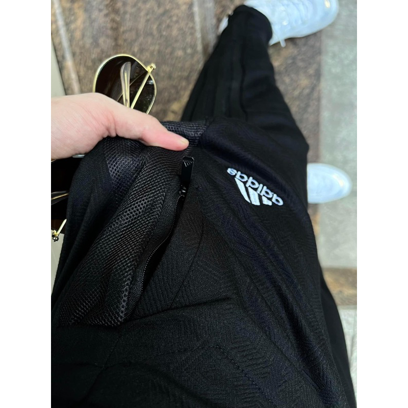 Bộ kéo khoá Adidas thu đông mẫu mới 2023, đồ bộ nam dài tay