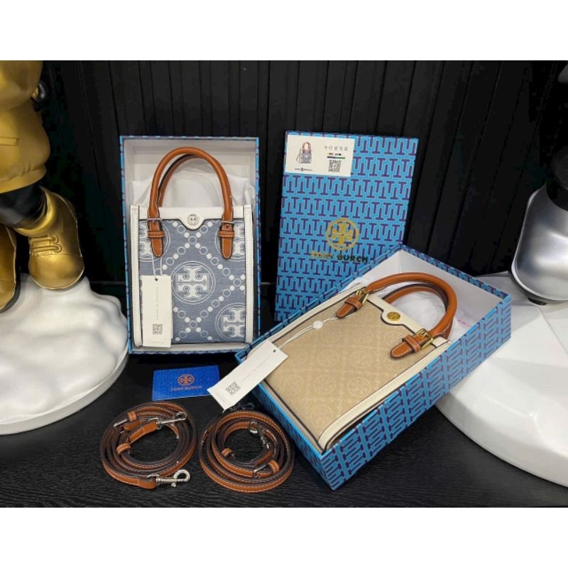 TÚI TORY BURCH T MONOGRAM TOTE