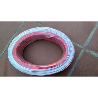 Dây điện súp đôi đỏ trắng 2*0,75mm