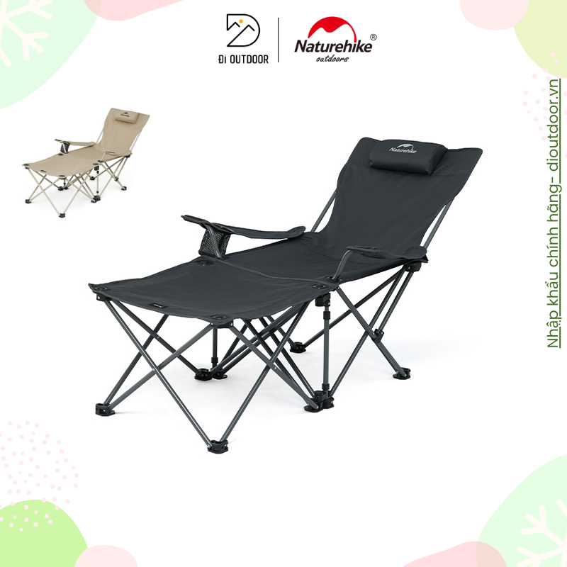 Bàn Ghế Xếp Thư Giãn Dã Ngoại 2 In 1 Naturehike CNK2300JJ012