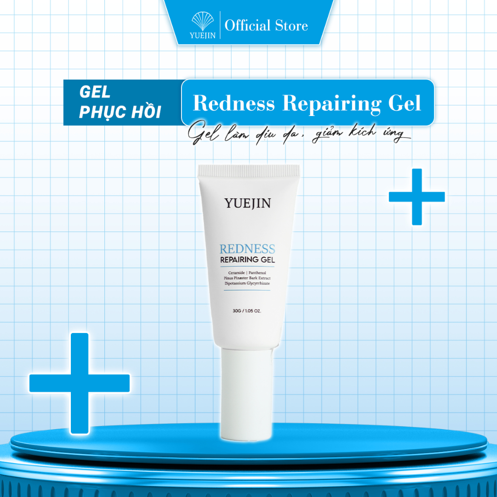 Gel làm dịu da phục hồi và giảm đỏ REDNESS REPAIRING Yuejin