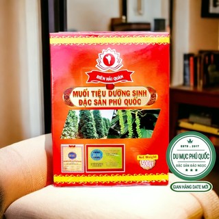 Muối tiêu dưỡng sinh phú quốc hộp 500g