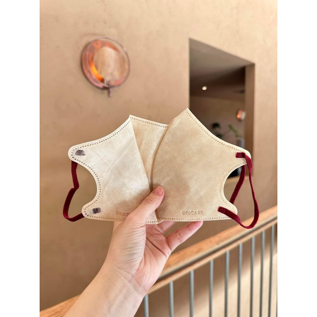 UNICARE 6D PROMASK - Thùng 150 chiếc khẩu trang 6D Mẫu mới phiên bản Cao Cấp, Nhiều màu độc lạ Siêu Hot