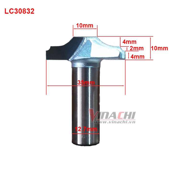 Mũi Huỳnh Ván Tideway LC30832 - 1/2*35 Mũi Soi Huỳnh Ván Cửa
