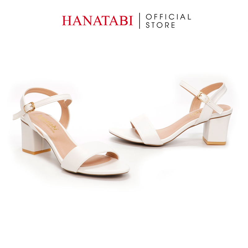 Sandal Nữ Hanatabi Gót Vuông Cao 5cm Hậu C Đế TA Cao Cấp Chống Trơn Trượt Mã HNSDG5F813
