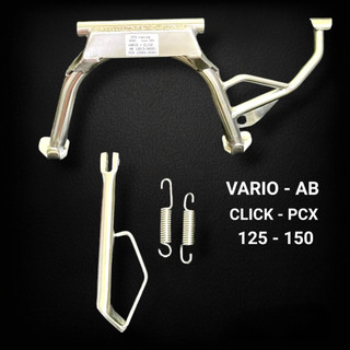 Chống nghiêng Chống inox 304 combo chân chống đứng và chân chống nghiêng nhiều dòng xe dể lắp ráp và sử dụng