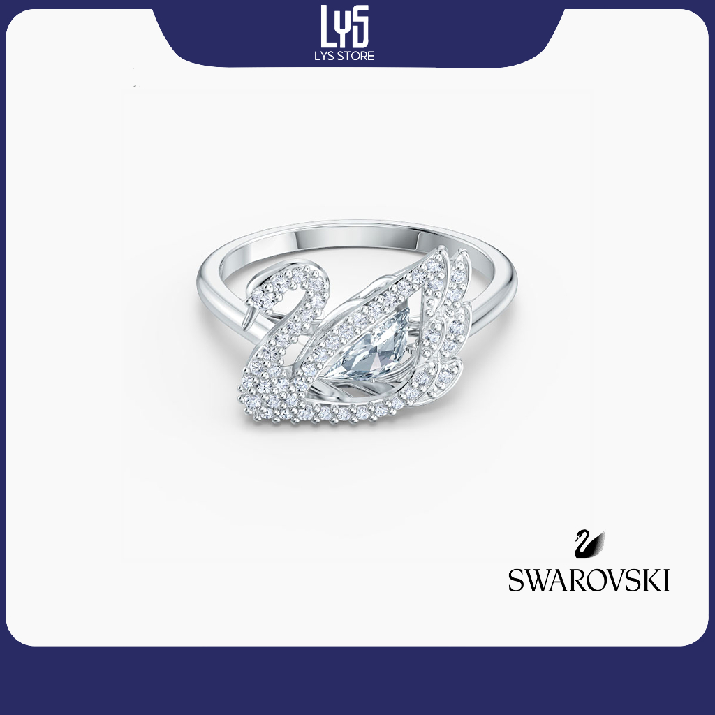 Nhẫn nữ Swarovski THIÊN NGA DANCING SWAN RING 8069SV