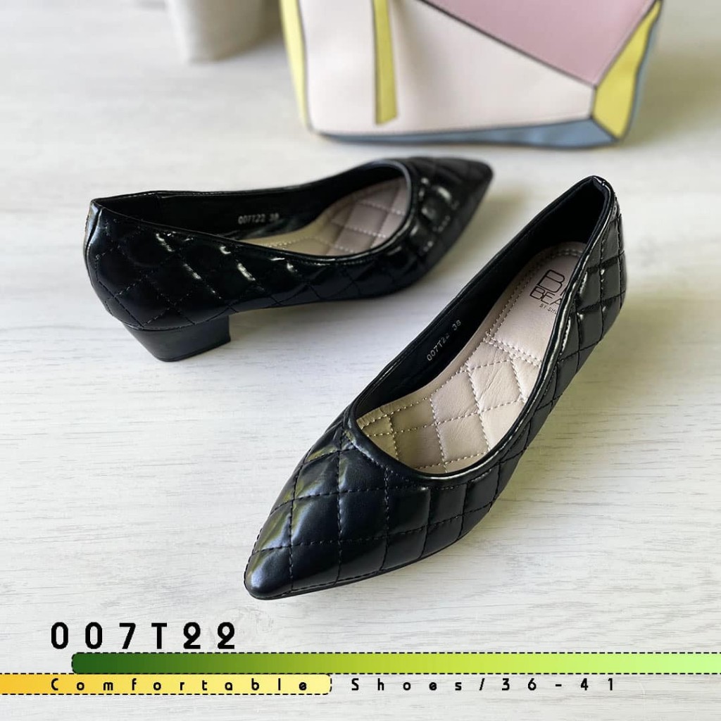Giày Ngoại Cỡ Big Size 40 41 Cao Gót Nữ 3cm Mềm Êm Chân Babeau Thái Lan