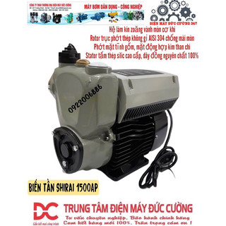 Máy bơm tăng áp biến tần shirai ijlm 1500ap (1500w