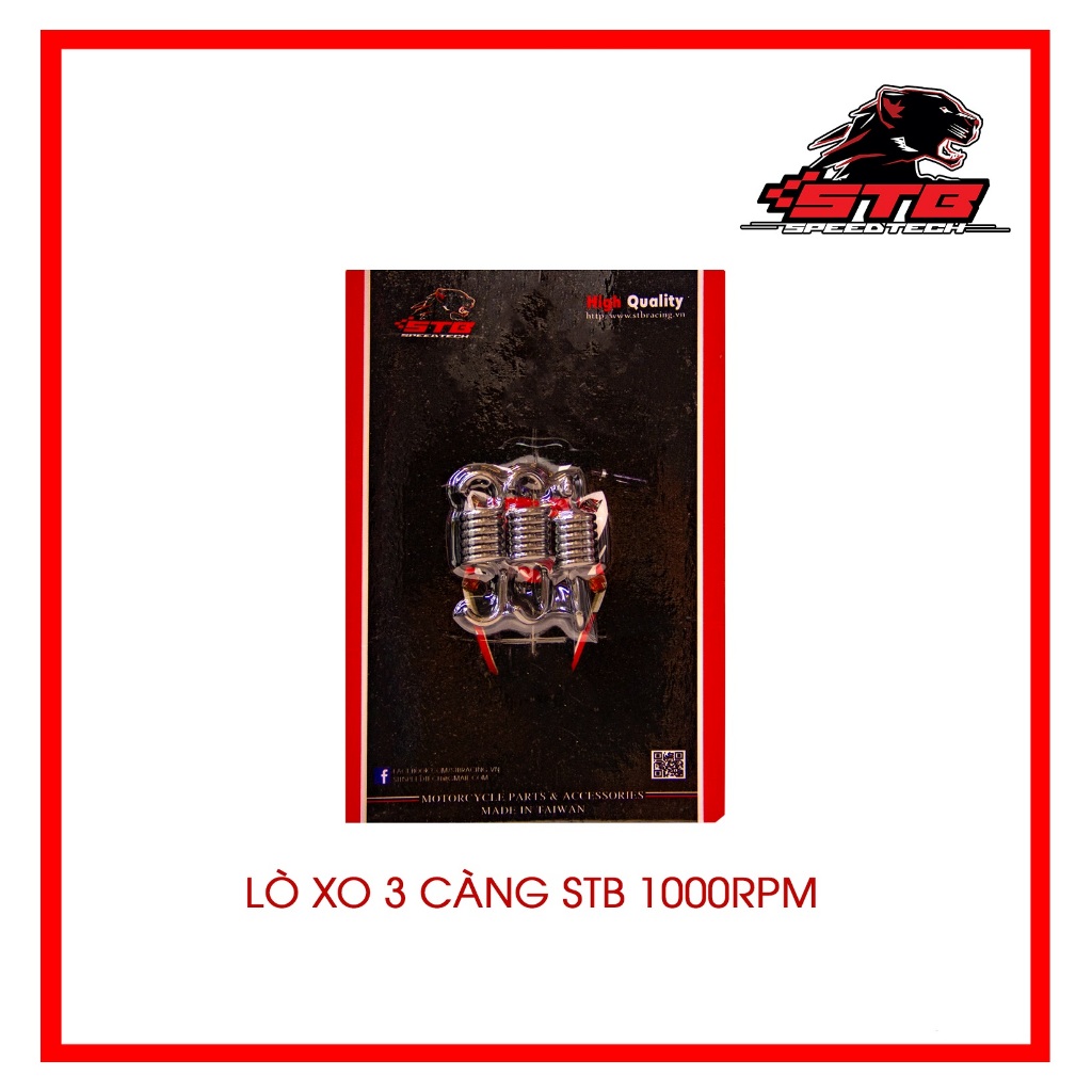 Lò xo 3 càng STB 1000RPM thay thế lò xo zin Honda Vario, Air Blade ,Click ,PCX, ADV 125/150