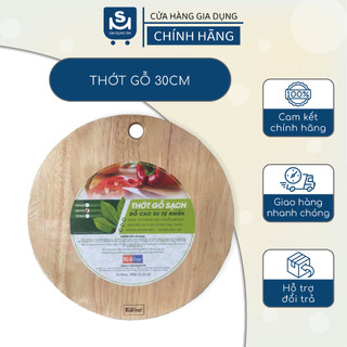 Thớt Gỗ Tròn 30cm Chắc Chắn Thớt Gỗ Bền Đẹp Giá Rẻ Tiện Dụng