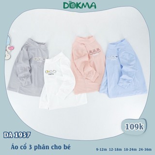 Áo giữ nhiệt dai tay cổ 3p mỏng cho bé 9-36m