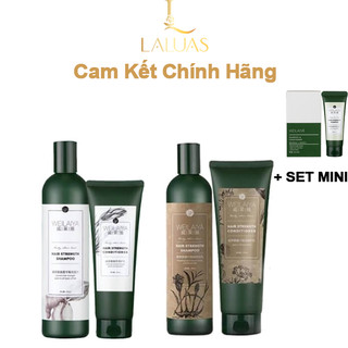 Bộ Dầu Gội Đầu Xả Weilaiya Tinh Chất Gừng Ngăn Ngừa Rụng Tóc, Kích Thích Mọc Tóc Săn Chắc Khỏe Hiệu Qủa