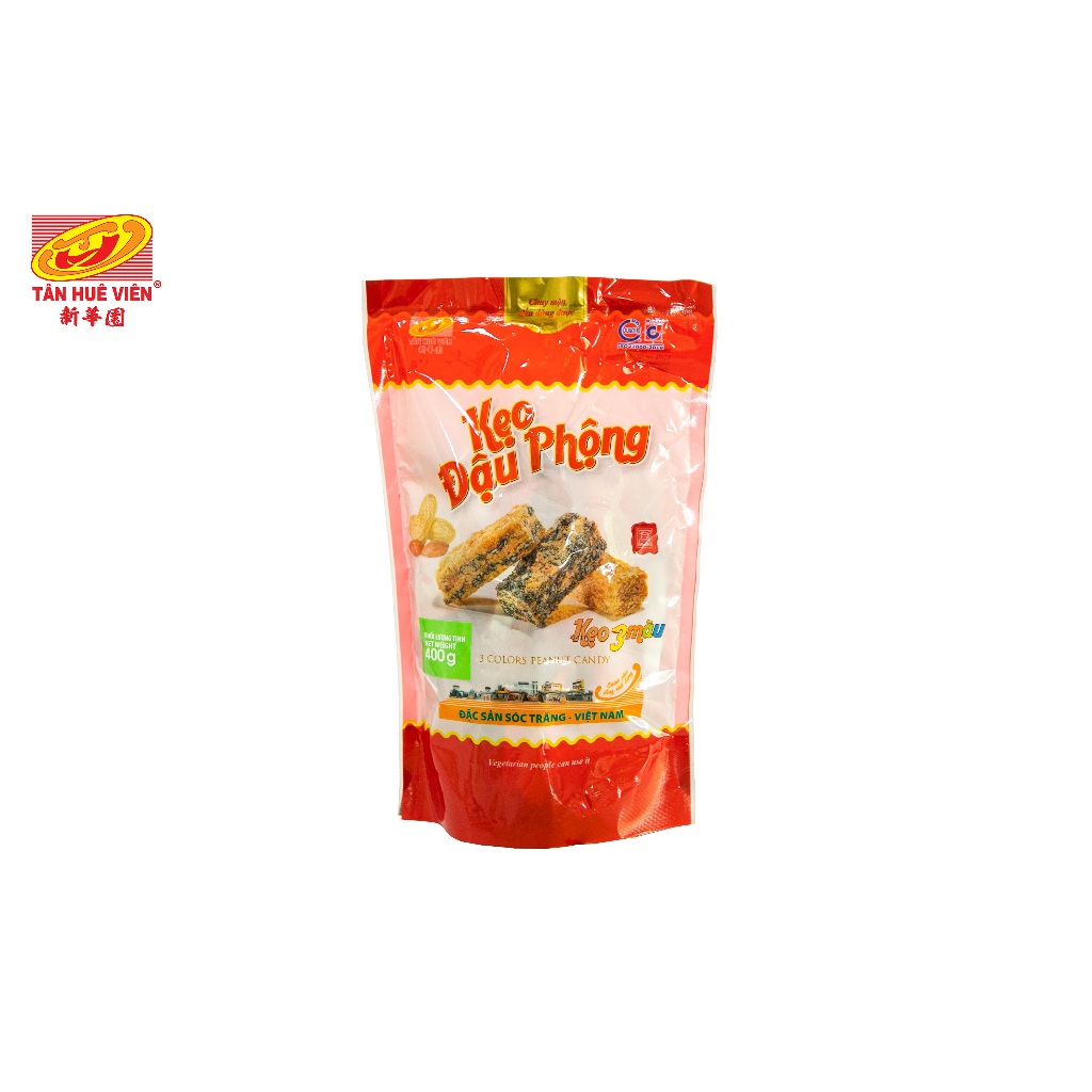Kẹo thèo lèo 3 màu Tân Huê Viên